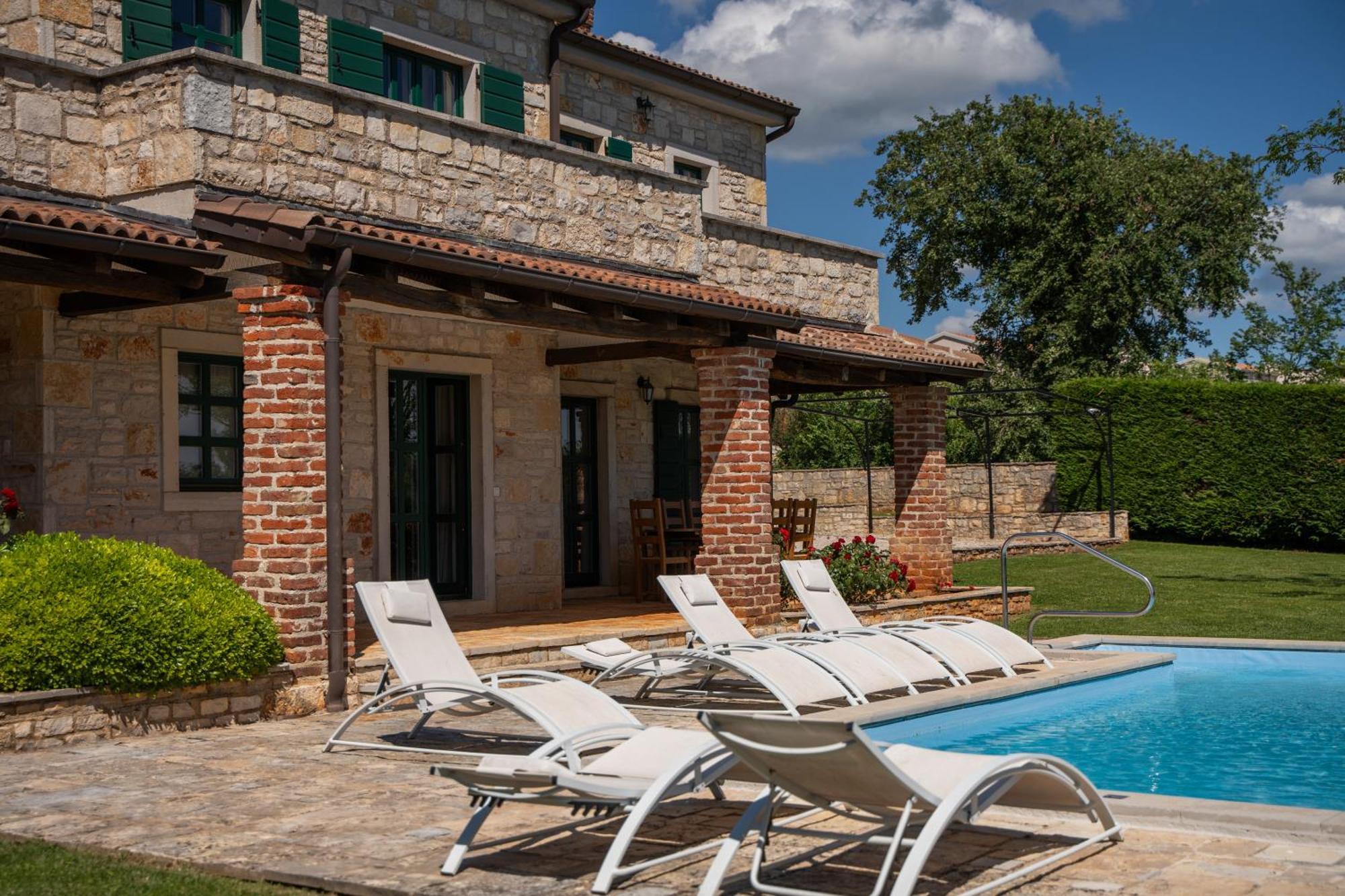 Theblueview Villas Near Porec Sveti Lovreč Pazenatički エクステリア 写真